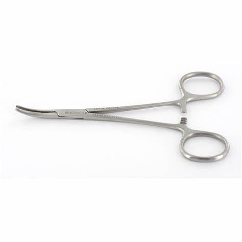 Pinza Mosquito curva 12,5cm