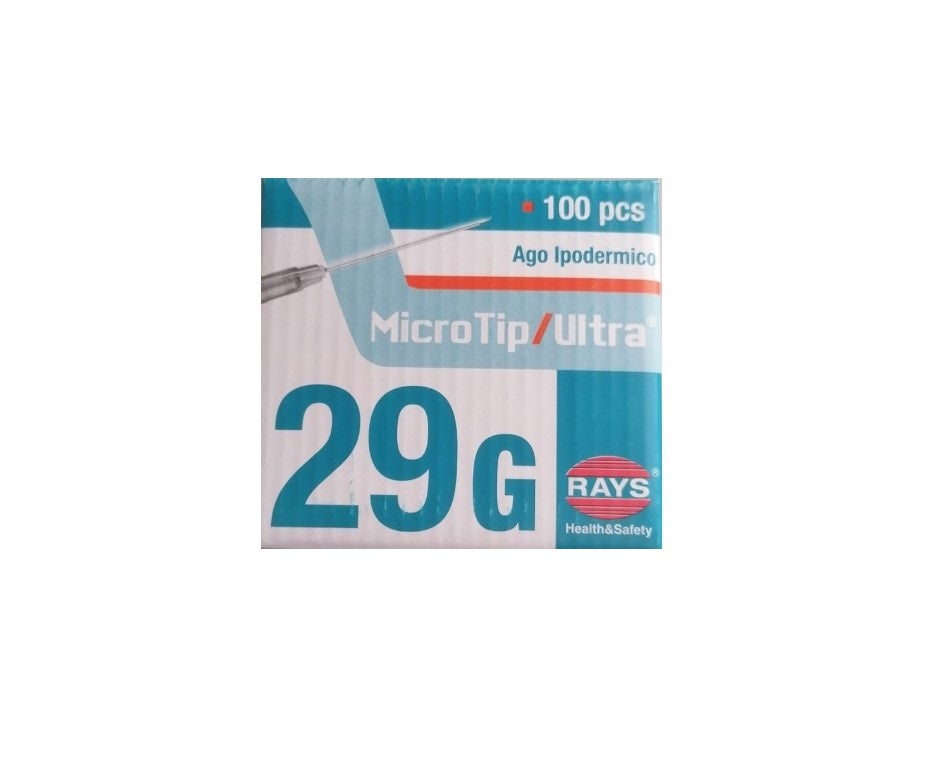 Ago Ipodermico sterile 29G - Rays