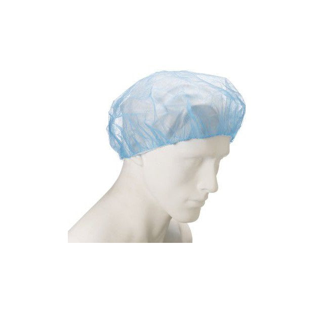 Cuffie Monouso in TNT con Elastico - Blu - Conf.100 pz.