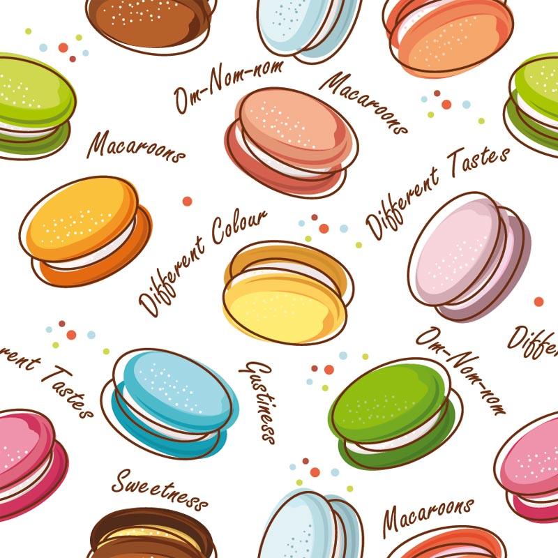 Cappellino chirurgico - fantasia Macarones - M