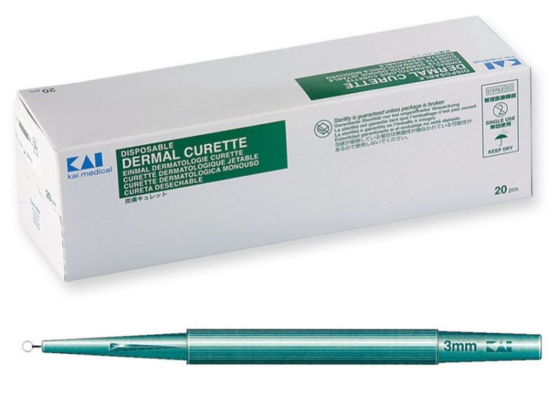 Curette Dermatologiche 3 mm