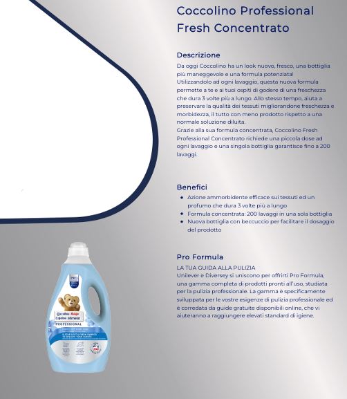 Coccolino Professional Fresh Concentrato 5L