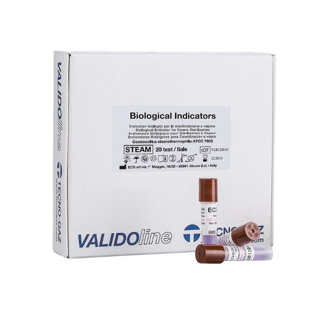 Test Sterilizzazione in Fiala per Controlli Biologici - Conf. 20 pz. image 0