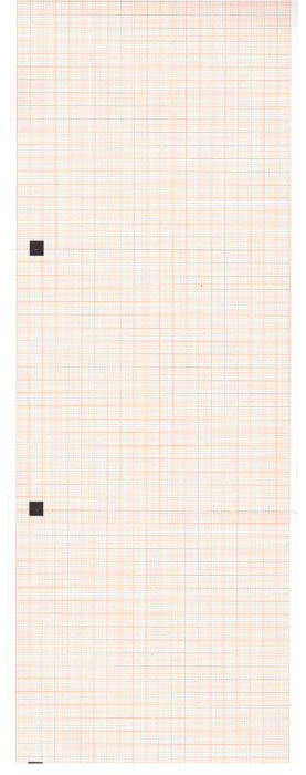 Carta termica ECG 112mmx100m x 300 pacchi griglia arancio 25pz.