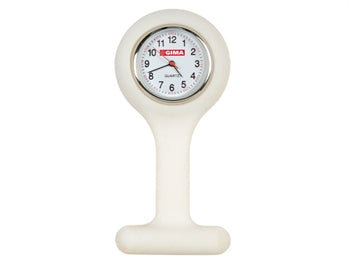 OROLOGIO PER INFERMIERI - rotondo - bianco