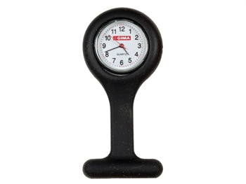 OROLOGIO PER INFERMIERI - rotondo - nero