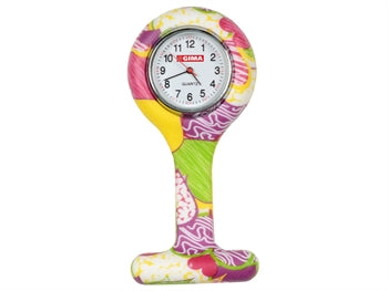 OROLOGIO PER INFERMIERI - rotondo - fantasia colori