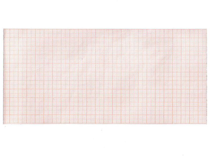 Carta termica ECG 112x23 mmxm - rotolo griglia arancio - 10 pz.