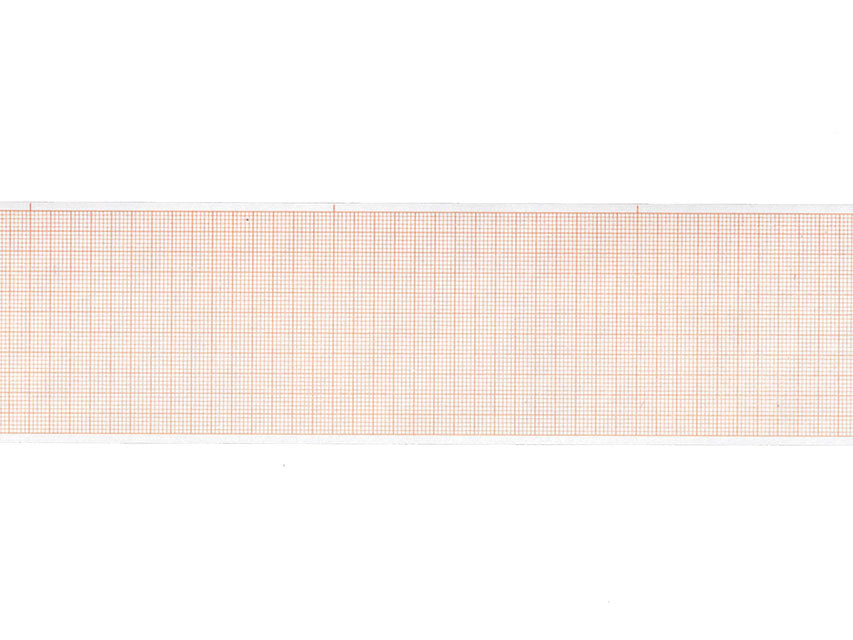 Carta termica ECG 60x30 mmxm - rotolo griglia arancio - 20 pz.