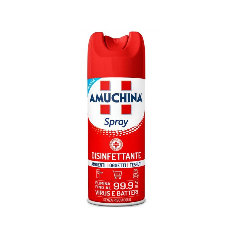 AMUCHINA SPRAY DISINFETTANTE - AMBIENTI - OGGETTI - TESSUTI 400 ml