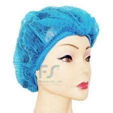 Cuffia clip monouso in TNT BLU 100pz.