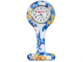 Orologio Infermieri fantasia foglie