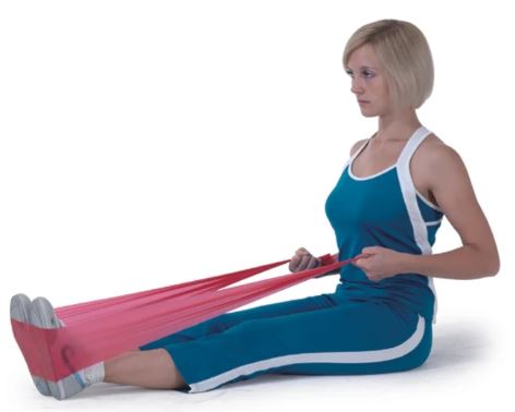 Fascia Elastica di Resistenza Rossa 1,5m – Latex Free image 1