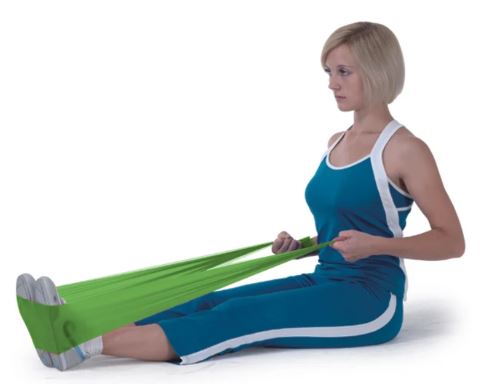 Fascia Elastica di Resistenza Verde 1,5m - Latex Free image 1