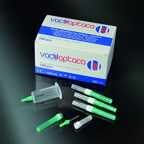 Adattatore Luer Sterile 21G - Verde - 100 pz.