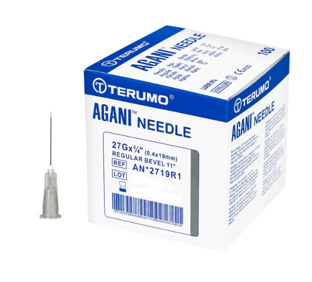 Aghi Ipodermici TERUMO 27G – 0,4x19mm