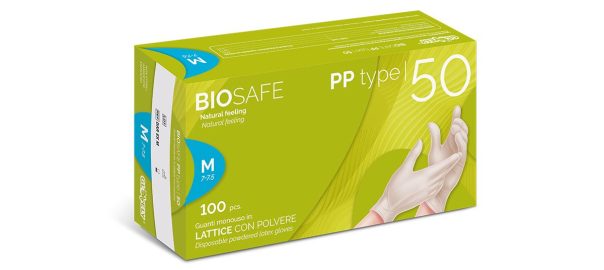 Guanti In Lattice Biosafe PP Type 50