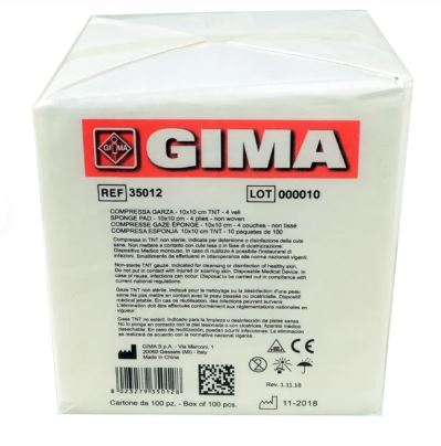 Compresse Garza in TNT Non Sterili – 10x10 cm