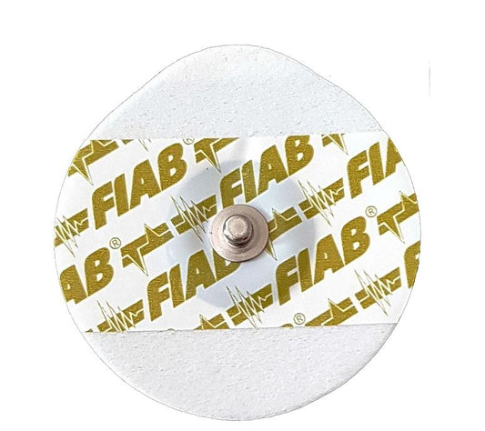 Elettrodi Monouso Fiab F9060 in Foam per ECG - Ovali 50 x 48mm - Conf. 50 pezzi