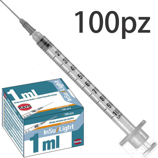 Siringa Monouso per Insulina 1ml - 25G