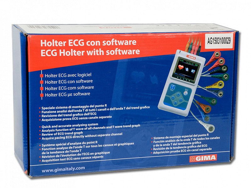 HOLTER ECG e SOFTWARE GIMA