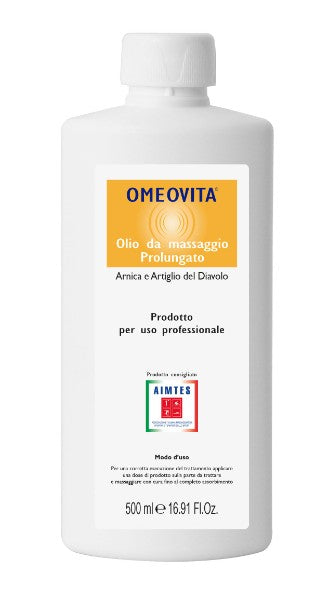 Omeovita olio Arnica e Artiglio del diavolo 500 ml