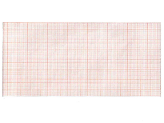 Carta termica ECG 112x23 mmxm - rotolo griglia arancio - 10 pz.