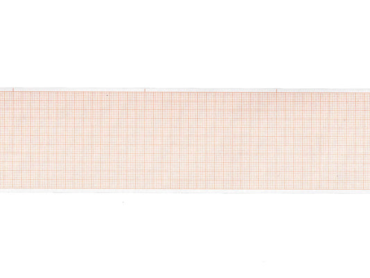 Carta termica ECG 60x30 mmxm - rotolo griglia arancio - 20 pz.